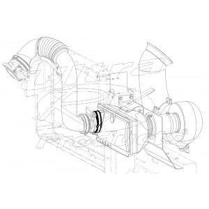 15003750  -  Elbow - Air Cleaner Outlet Duct 